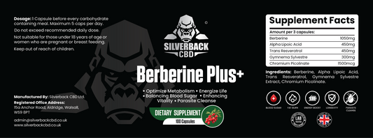 Silverback CBD Berberine Plus+