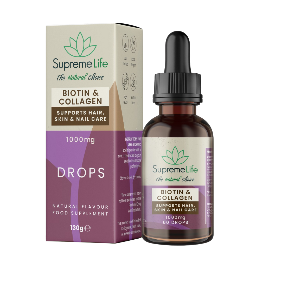 Supreme CBD - Biotin & Collagen Drops 60ml