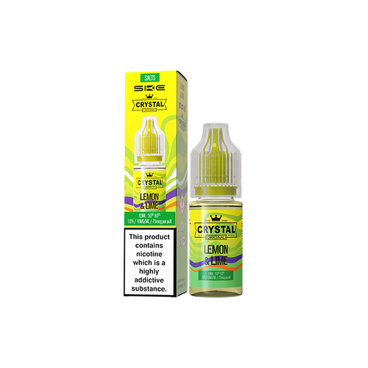 10mg SKE Crystal Original 10ml Nic Salts (50VG/50PG) - Flavour: Fruit Medley