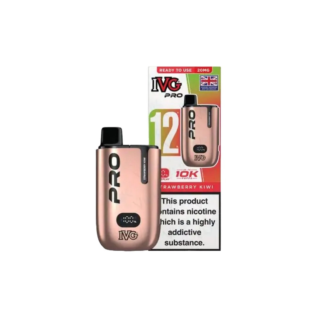 20mg I VG Pro 12 Prefilled Pod Vape Kit 10000 Puffs - Flavour: Mixed Berry