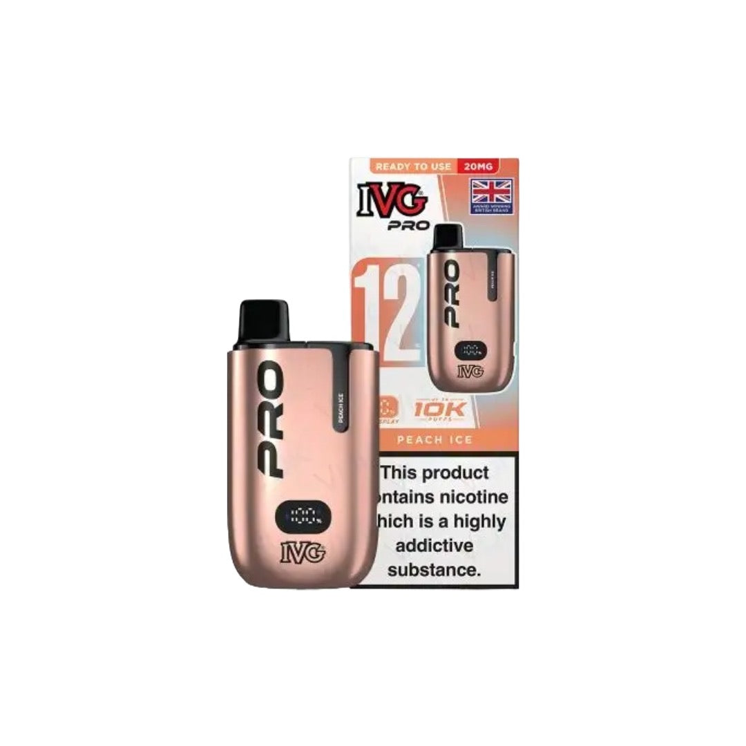 20mg I VG Pro 12 Prefilled Pod Vape Kit 10000 Puffs - Flavour: Sour Cherry Watermelon