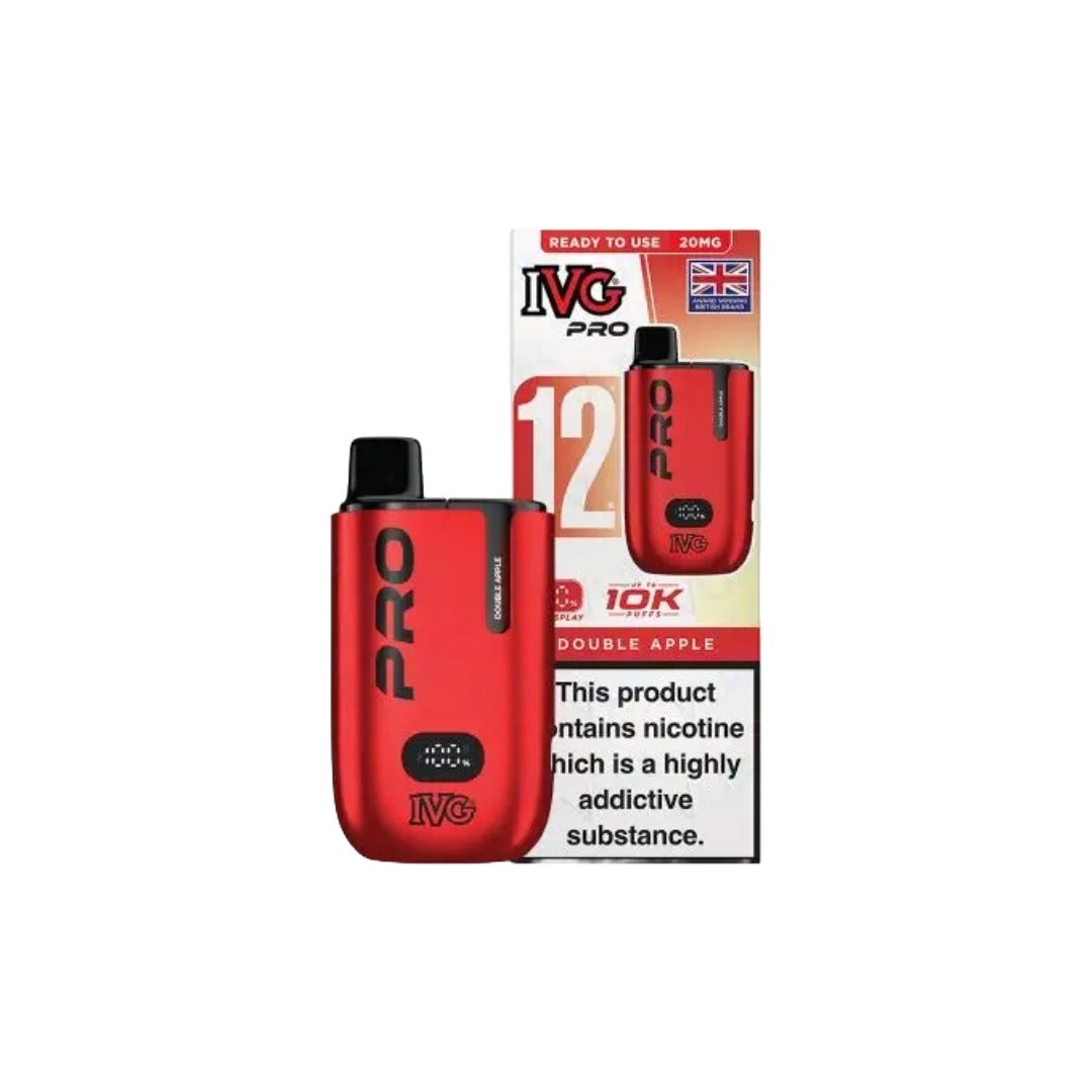20mg I VG Pro 12 Prefilled Pod Vape Kit 10000 Puffs - Flavour: Sour Cherry Watermelon