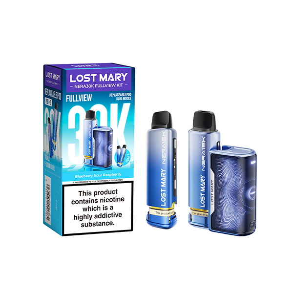 20mg LOST MARY Nera 30K Prefilled Pod Vape Kit - 30000 Puffs - Flavour: Triple Mango