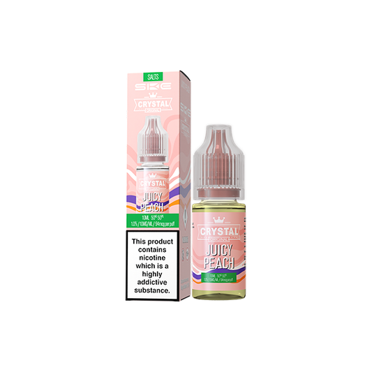 20mg SKE Crystal Original 10ml Nic Salts (50VG/50PG) - Flavour: Fizzy Cherry