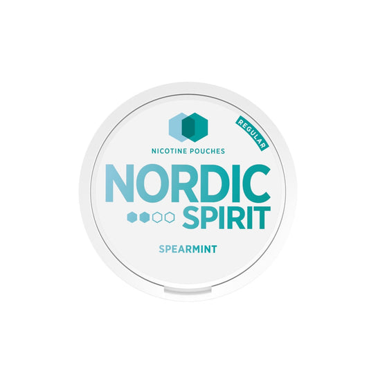 6mg Nordic Spirit Regular Nicotine Pouches - 20 Pouches - Flavour: Spearmint