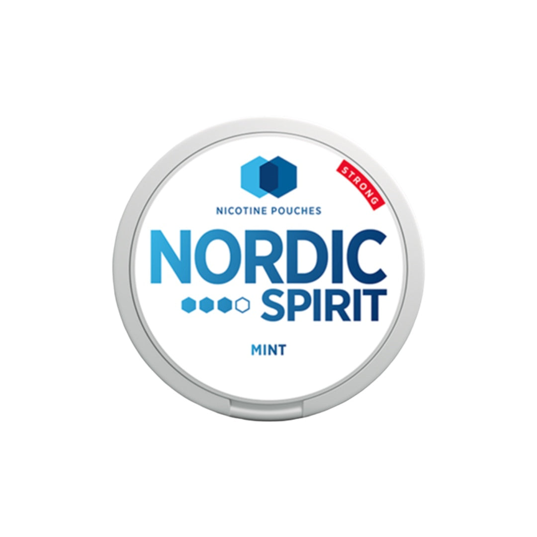 9mg Nordic Spirit Strong Nicotine Pouches - 20 Pouches - Flavour: Mint