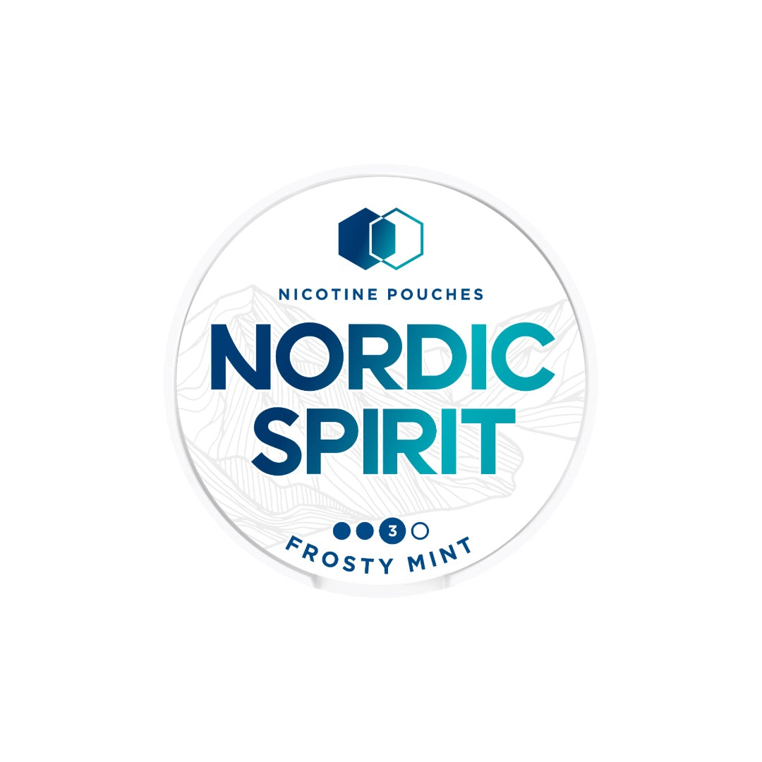 9mg Nordic Spirit Strong Nicotine Pouches - 20 Pouches - Flavour: Mint