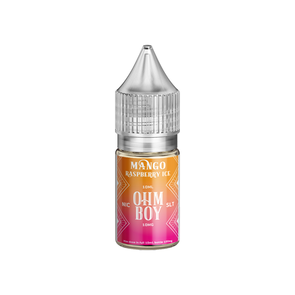 10mg Ohm Boy SLT 10ml Nic Salt (50VG/50PG - Flavour: Pineapple Strawberry Ice