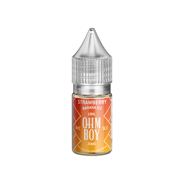 20mg Ohm Boy SLT 10ml Nic Salt (50VG/50PG) - Flavour: Pineapple Strawberry Ice