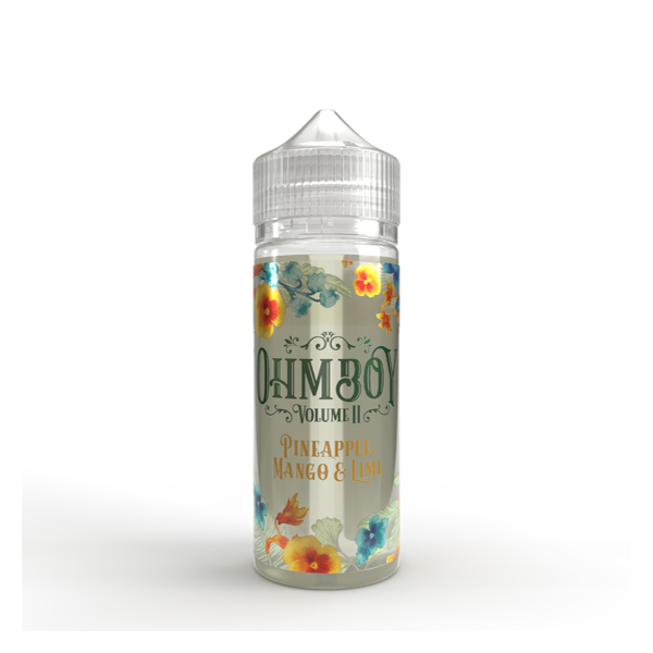 Ohm Boy Volume II 100ml Shortfill 0mg (70VG/30PG) - Flavour: Apple Elderflower & Garden Mint