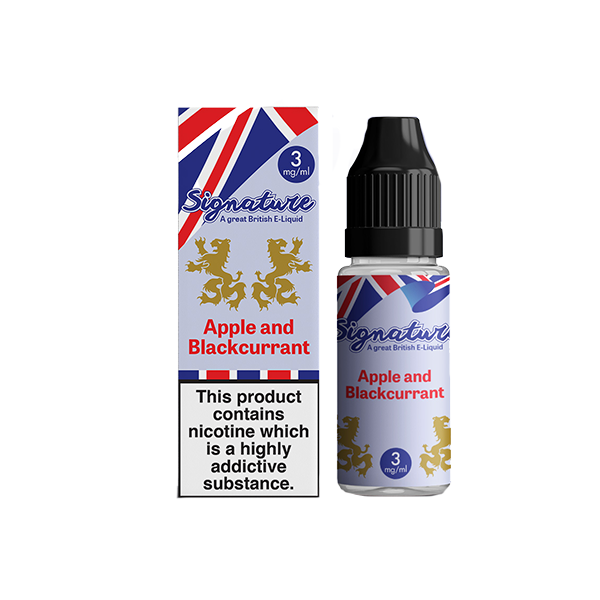 3mg Signature Flavours TPD 10ml E-Liquid (50VG/50PG) - Flavour: Strawberry