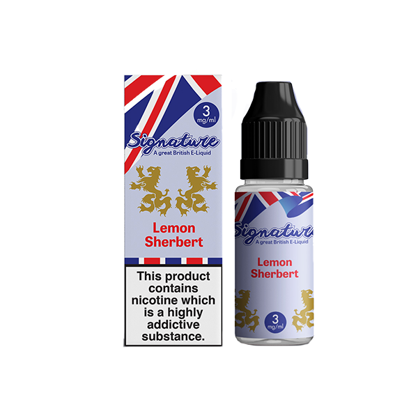 3mg Signature Flavours TPD 10ml E-Liquid (50VG/50PG) - Flavour: Strawberry
