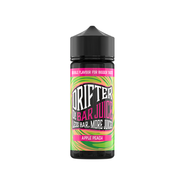 Drifter Bar Juice 100ml Shortfill 0mg (50VG/50PG) - Flavour: Peach Ice