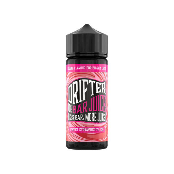 Drifter Bar Juice 100ml Shortfill 0mg (50VG/50PG) - Flavour: Peach Ice