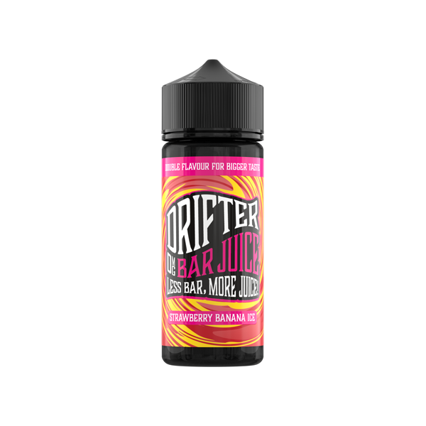 Drifter Bar Juice 100ml Shortfill 0mg (50VG/50PG) - Flavour: Peach Ice