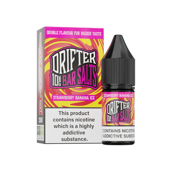 10mg Drifter Bar Salts 10ml Nic Salts (50VG/50PG) - Flavour: Sweet Mint