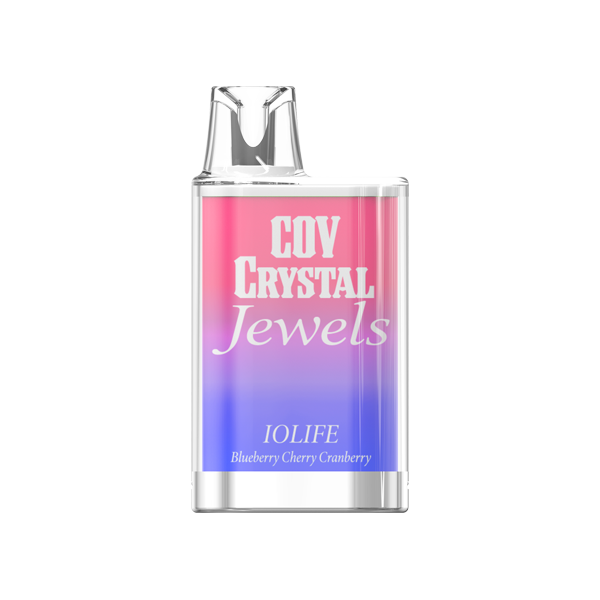 20mg Chief Of Vapes Crystal Jewels Disposable Vape Device 600 Puffs - Flavour: Blueberry Pomegranate