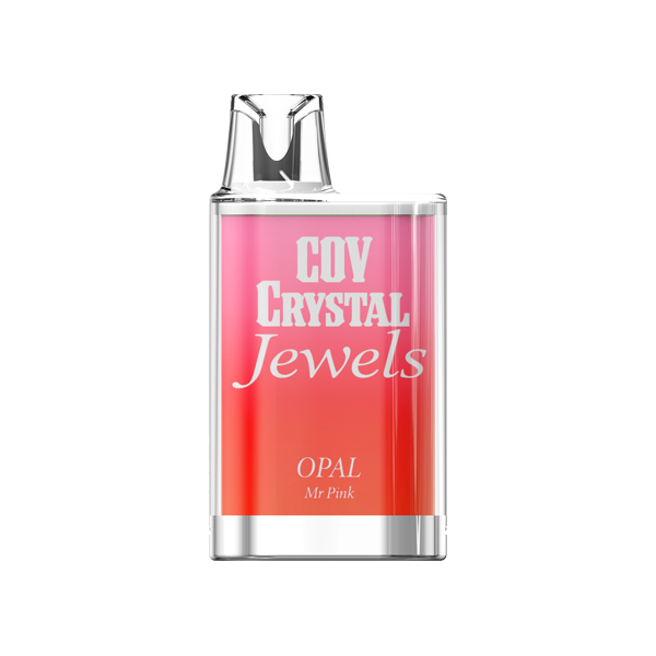 20mg Chief Of Vapes Crystal Jewels Disposable Vape Device 600 Puffs - Flavour: Strawberry Watermelon Bubblegum