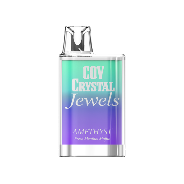 20mg Chief Of Vapes Crystal Jewels Disposable Vape Device 600 Puffs - Flavour: Strawberry Watermelon Bubblegum