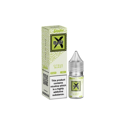 10mg Slushie Bar Xtra Nic Salt 10ml (50VG/50PG) - Flavour: Pineapple Ice