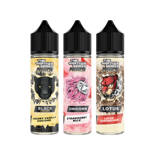 The Panther Series Desserts By Dr Vapes 50ml Shortfill 0mg (78VG/22PG) - Flavour: Unicorn