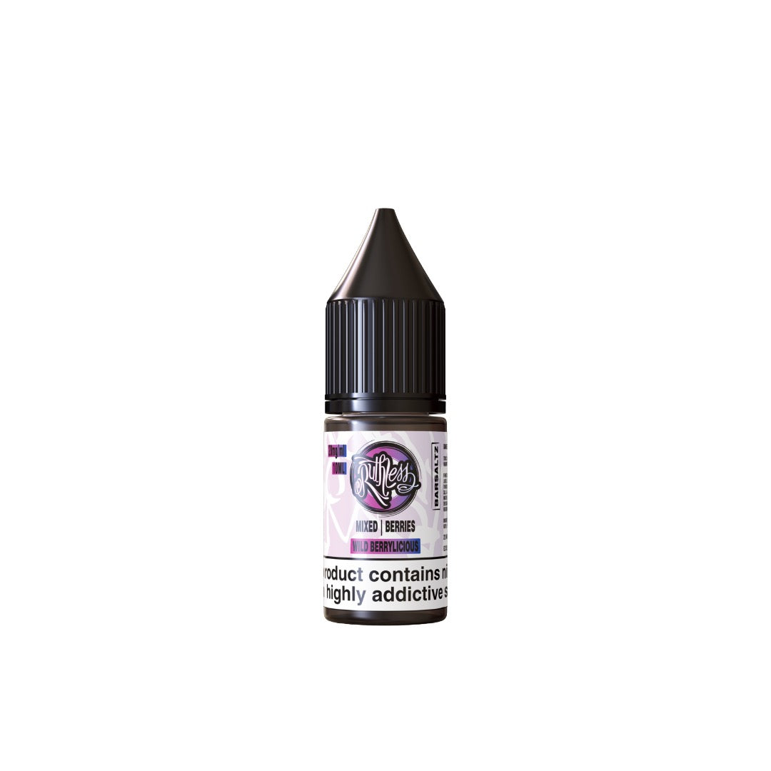 10mg Ruthless Bar Saltz 10ml Nic Salt (50VG/50PG) - Flavour: Ruthless Frozen Exotic Mango on Ice