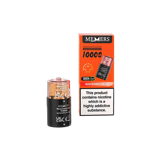20mg Memers Wukong V10000 Prefilled Pods 10000 Puffs - 1 Pcs - Flavour: Sakura Grape