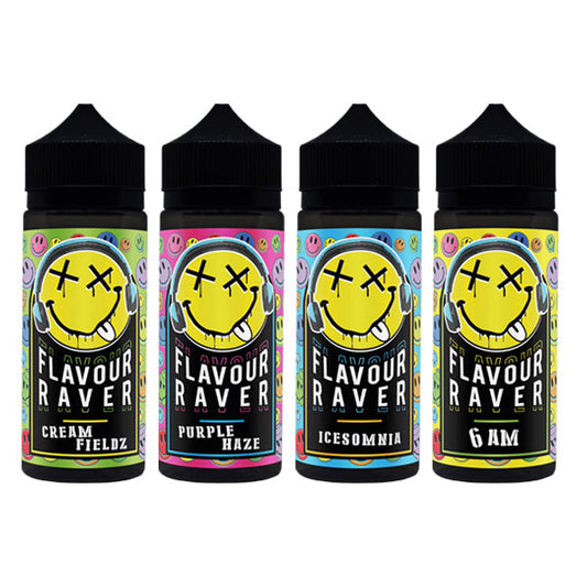 Flavour Raver 100ml Shortfill 0mg (80VG/20PG) - Flavour: Purple Haze
