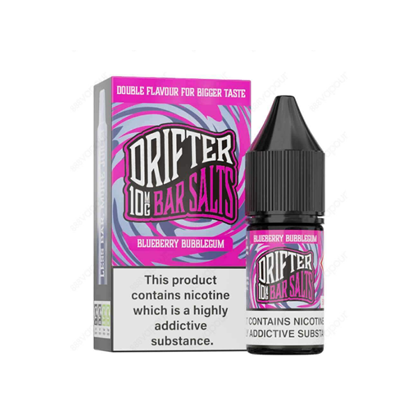 10mg Drifter Bar Salts 10ml Nic Salts (50VG/50PG) - Flavour: Sweet Mint