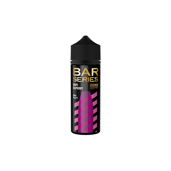 0mg Bar Series Gold Edition 100ml Shortfill (70VG/30PG) - Flavour: Pineapple Peach Watermelon