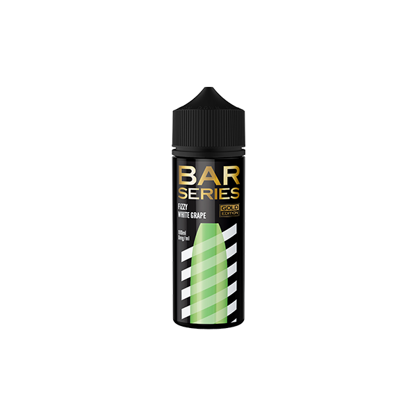 0mg Bar Series Gold Edition 100ml Shortfill (70VG/30PG) - Flavour: Pineapple Peach Watermelon