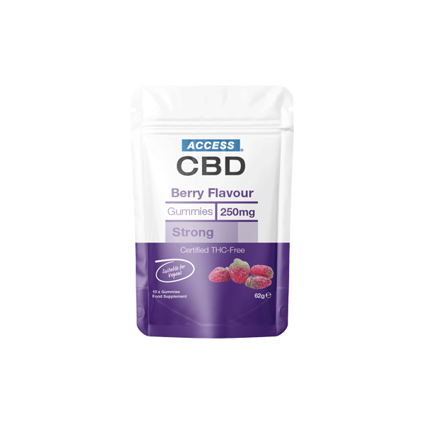 Access CBD 250mg CBD Berry Gummies (45g)