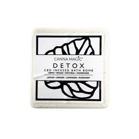 Canna Magic Handmade 100mg CBD Bath Bombs - Flavour: Calm