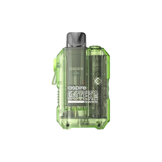 Aspire Gotek X Pod Vape Kit 16W - Stoptober Special Offer! - Color: Translucent Amber