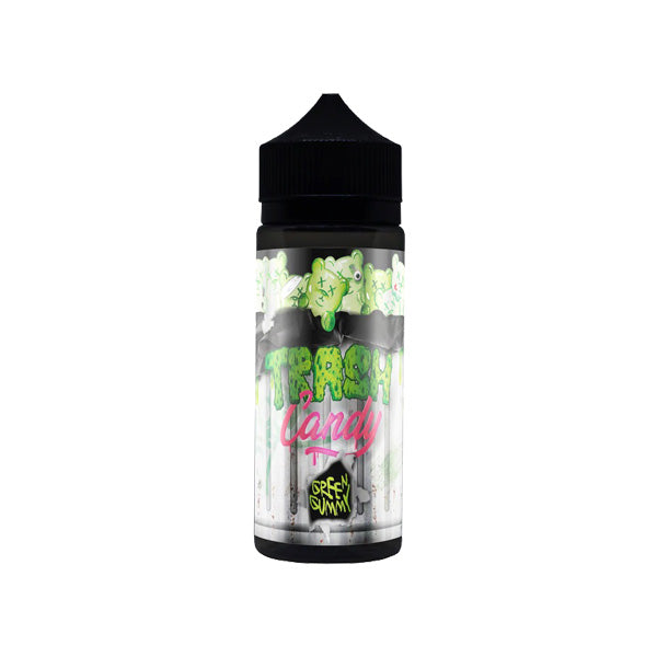 Trash Candy 100ml Shortfill 0mg (80VG/20PG) - Flavour: Blue Gummy