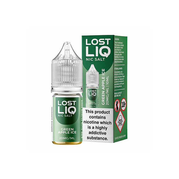 10mg Lost Liq Nic Salts (50VG/50PG) - Flavour: Cola