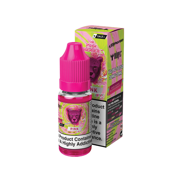 10mg The Pink Series by Dr Vapes 10ml Nic Salt (50VG/50PG) - Flavour: Pink Colada