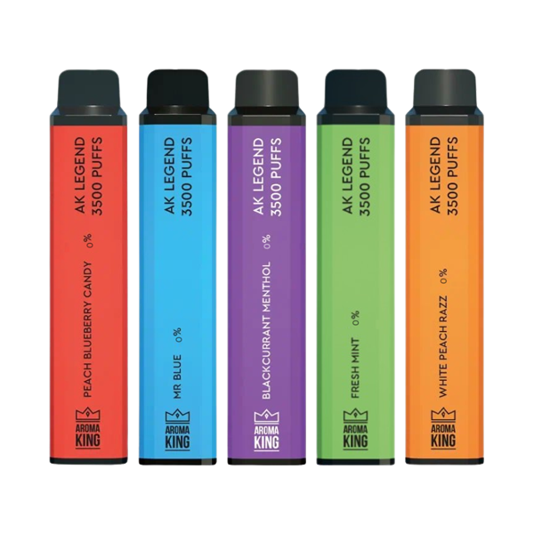 0mg Aroma King Legend Disposable Vape Device 3500 Puffs - Flavour: Watermelon Ice