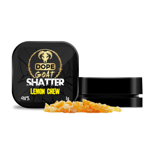 Dope Goat Shatter 98% CBD 1g - Flavour: Vymto