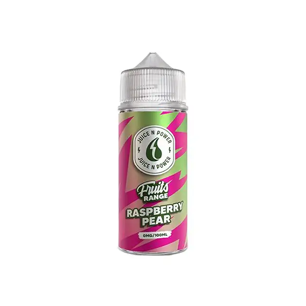 0mg Juice N Power Shortfills 100ml (70VG/30PG) - Flavour: Shock Rainbow Sweets