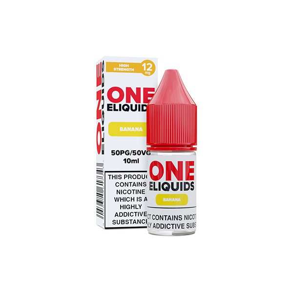 12mg One E-Liquids Flavoured Nic Shot 10ml (50VG/50PG) - Flavour: Grape