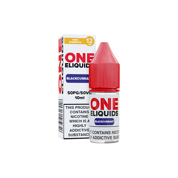 12mg One E-Liquids Flavoured Nic Shot 10ml (50VG/50PG) - Flavour: Grape