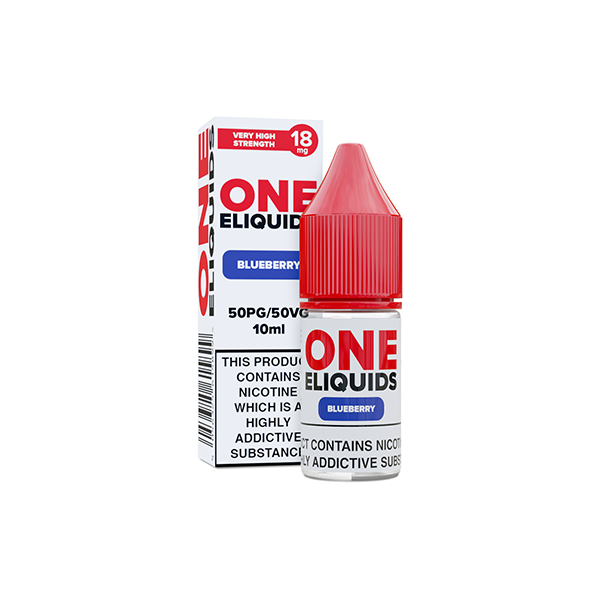 18mg One E-Liquids Flavoured Nic Shot 10ml (50VG/50PG) - Flavour: Mango