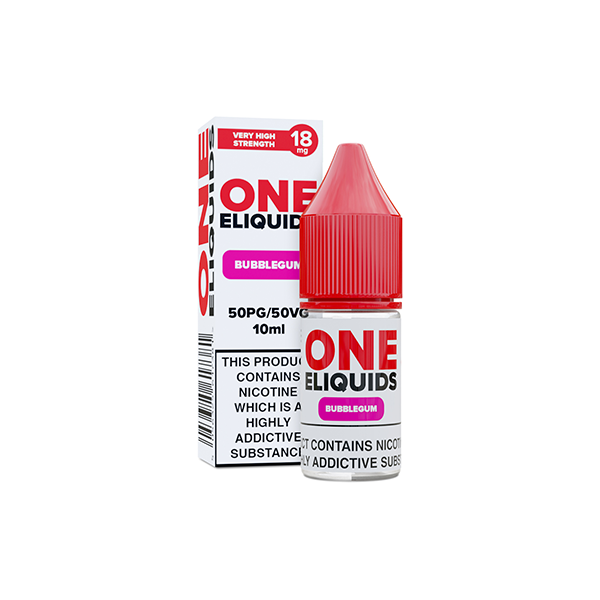 18mg One E-Liquids Flavoured Nic Shot 10ml (50VG/50PG) - Flavour: Mango
