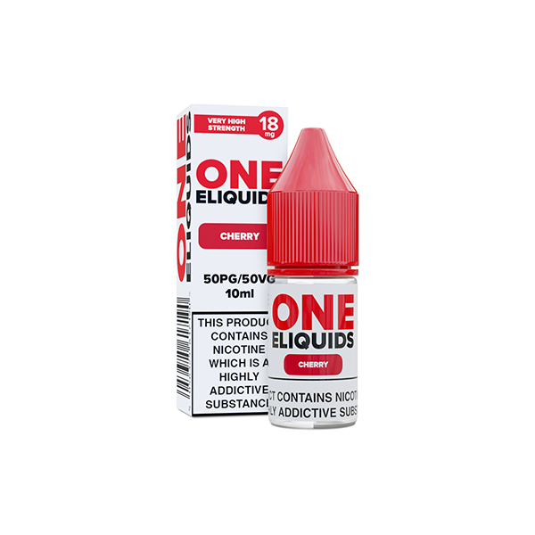 18mg One E-Liquids Flavoured Nic Shot 10ml (50VG/50PG) - Flavour: Mango