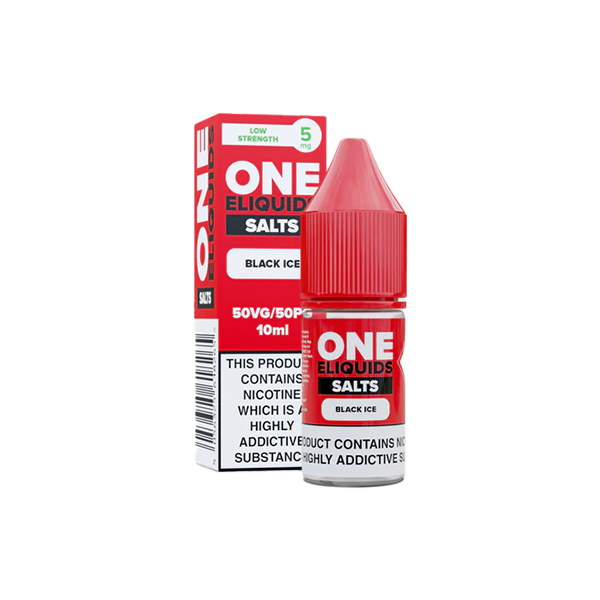 5mg One E-Liquids Flavoured Nic Salt 10ml (50VG/50PG) - Flavour: Purple Berry Drink