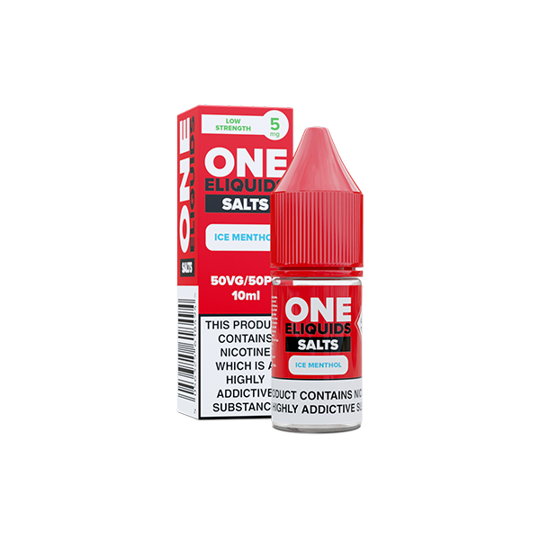 5mg One E-Liquids Flavoured Nic Salt 10ml (50VG/50PG) - Flavour: Purple Berry Drink
