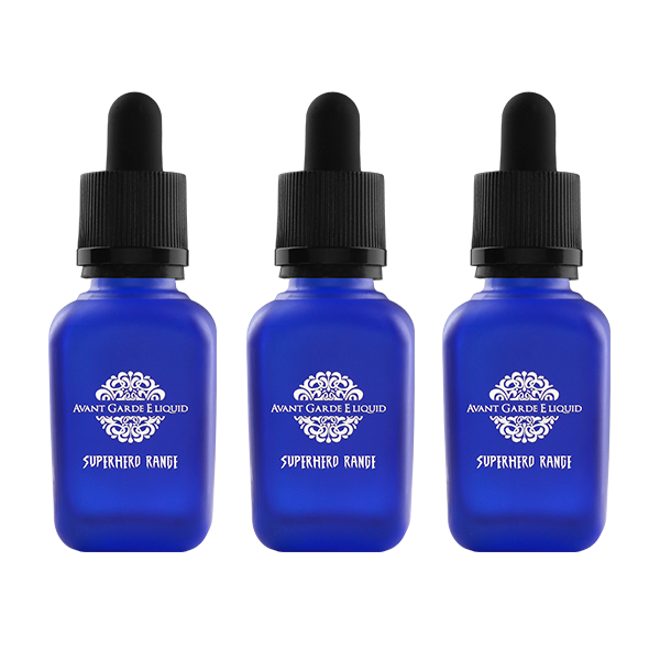 0mg Avant Garde E-liquid Superhero Range Range Glass Shortfill 30ml (Various VG/PG) (BUY 1 GET 1 FREE) - VG/PG Ratio: Heart of Heaven (60VG/40PG)