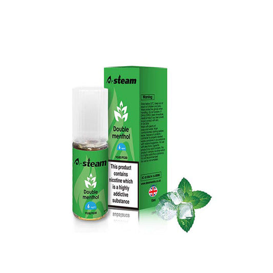 A-Steam Fruit Flavours 6MG 10ML (50VG/50PG) - Flavour: Cappuccino
