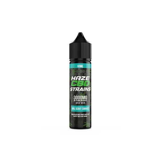 Haze CBD Strains 3000mg CBD E-Liquid 50ml Shortfill 0mg (50VG/50PG) - Flavour: Forbidden Fruits
